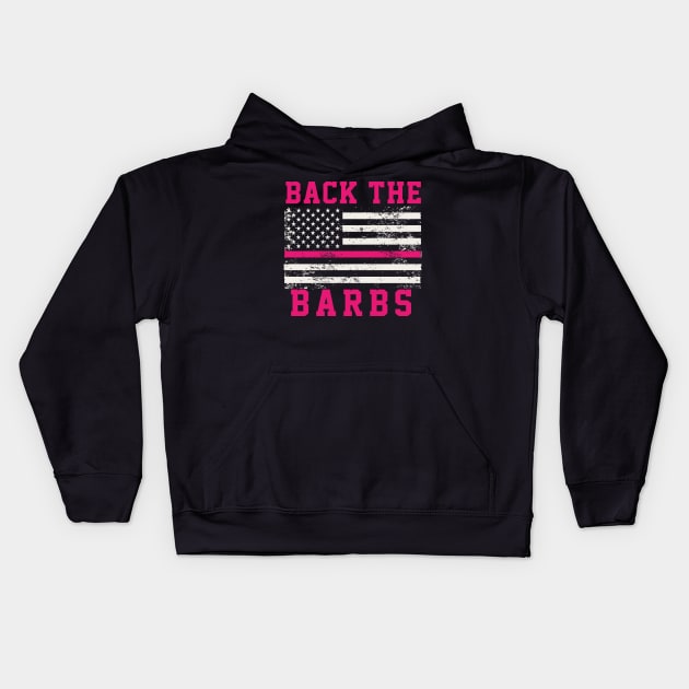 Back the Barbs Kids Hoodie by admeral